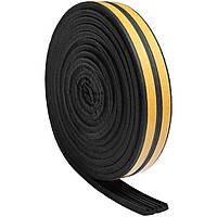 Ущільнювач для вікон і дверей самоклейний Weikan 9 мм х 4 мм х 6 м (R35867)