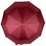 Парасолька жіноча напівавтомат Bellissimo M19302 Зоряна небо 10 спиць Бордова, фото 2