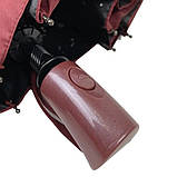 Парасолька жіноча напівавтомат Bellissimo M19302 Зоряна небо 10 спиць Бордова, фото 7