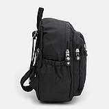 Жіночий рюкзак Monsen C1KP9282bl-black 27х21х10 см Чорний, фото 3