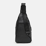 Чоловічий рюкзак Keizer K1086bl-black 31х17х5.5 см Чорний, фото 4