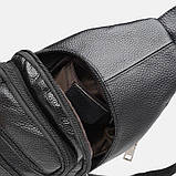 Чоловічий рюкзак Keizer K1086bl-black 31х17х5.5 см Чорний, фото 6