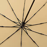 Автоматична парасолька Monsen С12013o-olivia 103 см Бежева, фото 3
