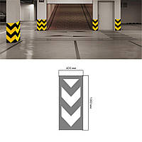 Трафарет для нанесення розмітки на стовпи у паркінгу №1958 (57-19)