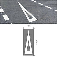 Трафарет для дорожньої розмітки 1.20 "Поперечна розмітка" №1356 (57-11)