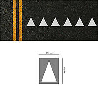 Трафарет для дорожньої розмітки 1.13 "Поступися дорогою" №1355 (57-8)