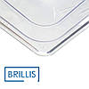 Гастроємність BRILLIS із полікарбонату GN 1/1-65 мм, прозора, фото 3