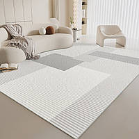Килим на підлогу Colorful Home (42511) Сірі квадрати