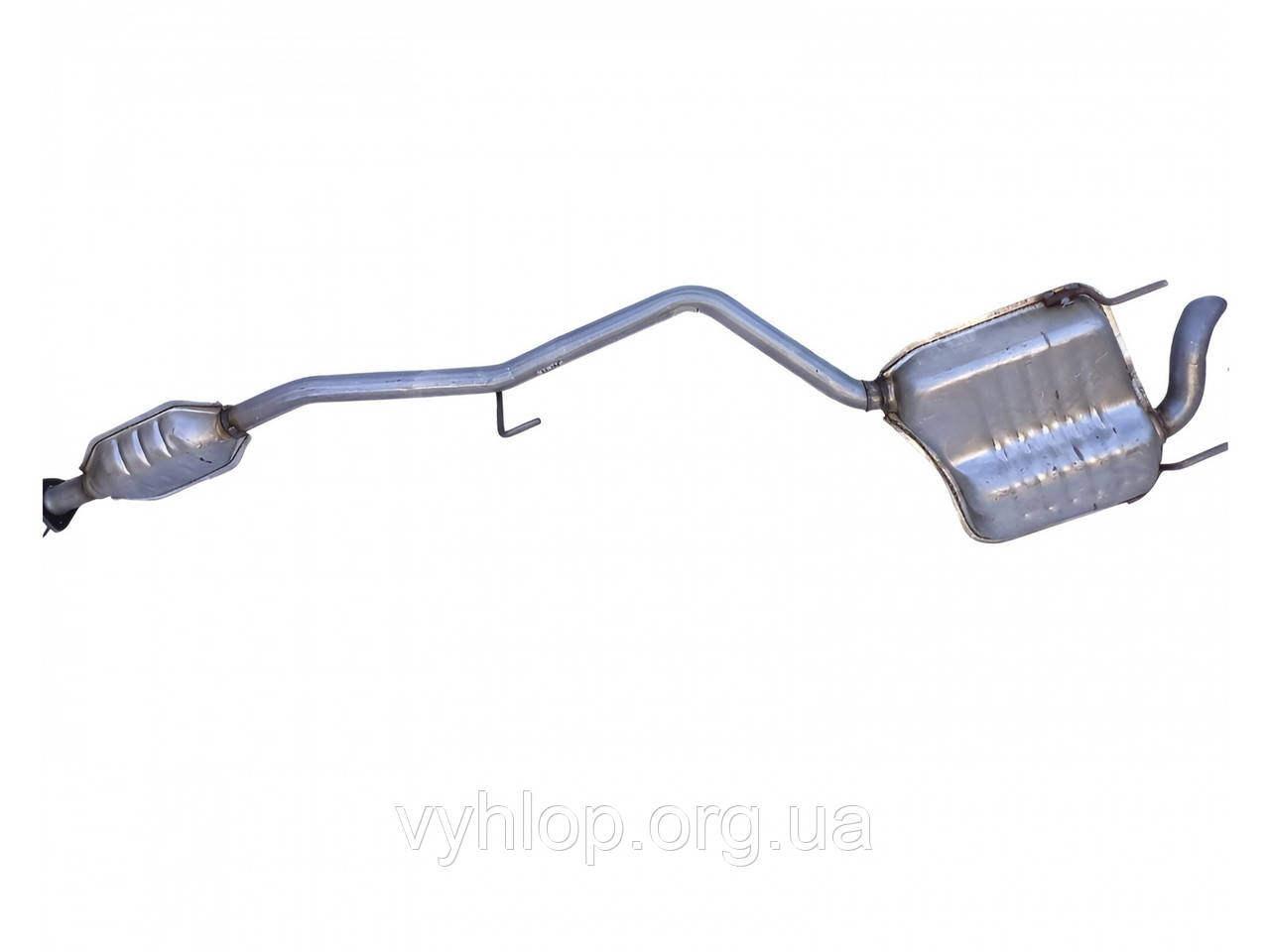 Система Мерседес В202 (Mercedes W202) 1.8 kat (13.164) Polmostrow алюминизированный