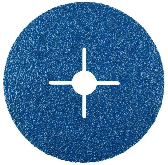 Круг шліфувальний цирконієвий фібровий d-125мм Р100, фото 1