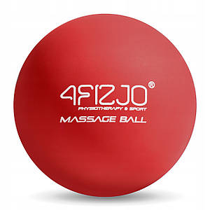 Масажний м'яч 4FIZJO Lacrosse Ball 6.25 см 4FJ1202 Red Poland