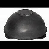 Чавунний Узбекський казан Davr Metal 10 л. плоске дно з кришкою сковородою та алюмінієвою кришкою, фото 5