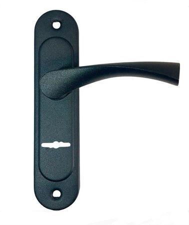 Ручка на планці ASPECT РП-55.23-S_чорна, фото 1