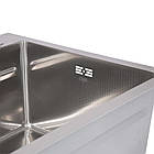 Lidz Handmade H7545 Мийка для кухні інтегрована Decor Honeycomb 3,0/1,0 мм LDH7545DEC48372, фото 7