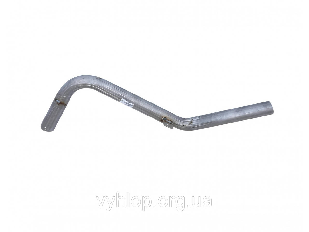 Труба вихлопна Мерседес 207Д-410Д (Mercedes 207D-410D) 80-95 (13.215) Polmostrow алюминизированный