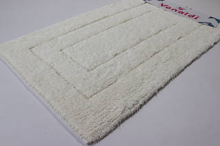 Килимок у ванну 100*60 см Vonaldi Elite Optical White 70010, фото 3