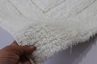 Килимок у ванну 100*60 см Vonaldi Elite Optical White 70010, фото 4