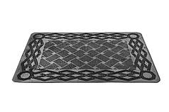 Килимок придверний ГОСПОДАР "Плетіння" гумовий 572х420х5 мм 92-0154