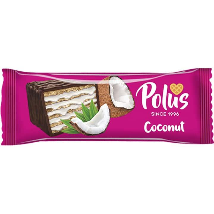 Вафельний батончик Polus Coconut 50г