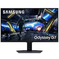 Монiтор Samsung 27" Odyssey G7 G70D (LS27DG700EIXUA) IPS Black 144Hz