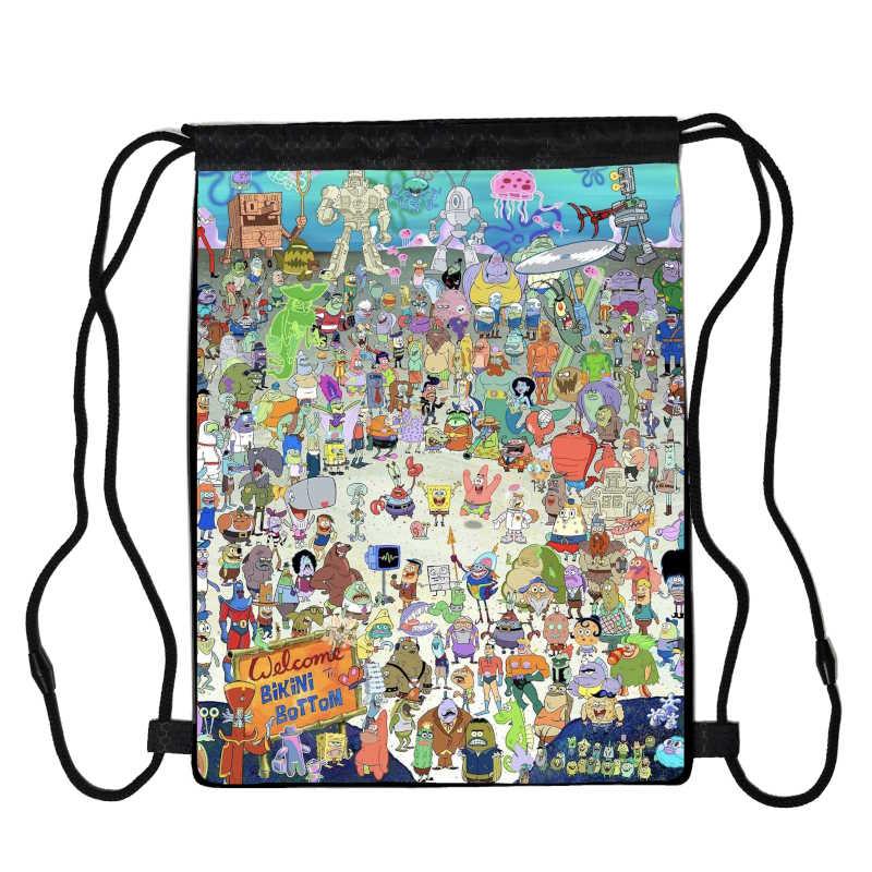 Сумка для взуття Спанч Боб (SpongeBob 005), 410 х 300 мм, фото 1