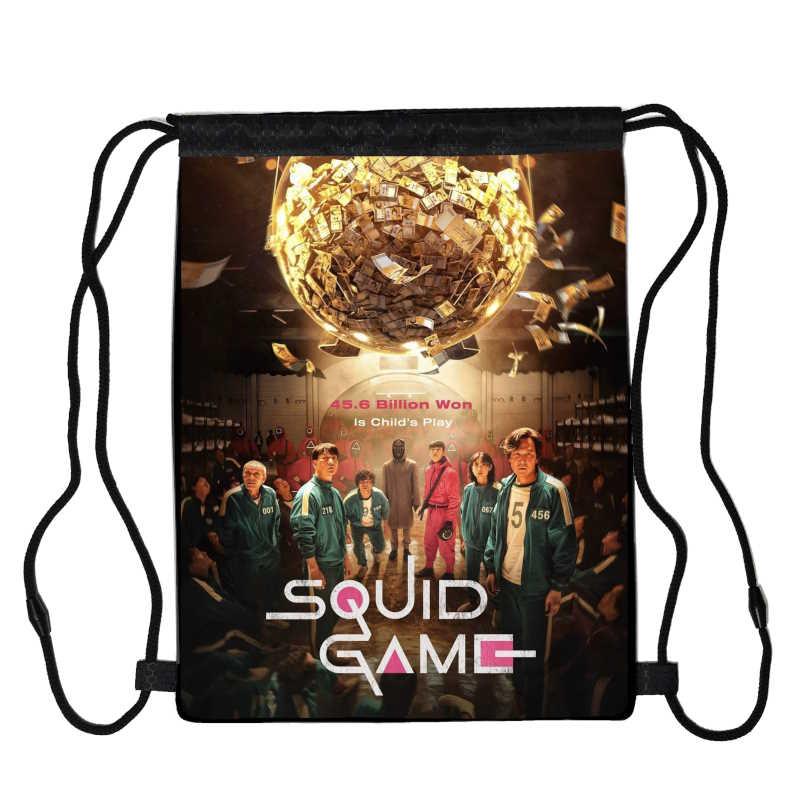 Сумка для взуття Гра в кальмара (Squid Game 003), 410 х 300 мм, фото 1