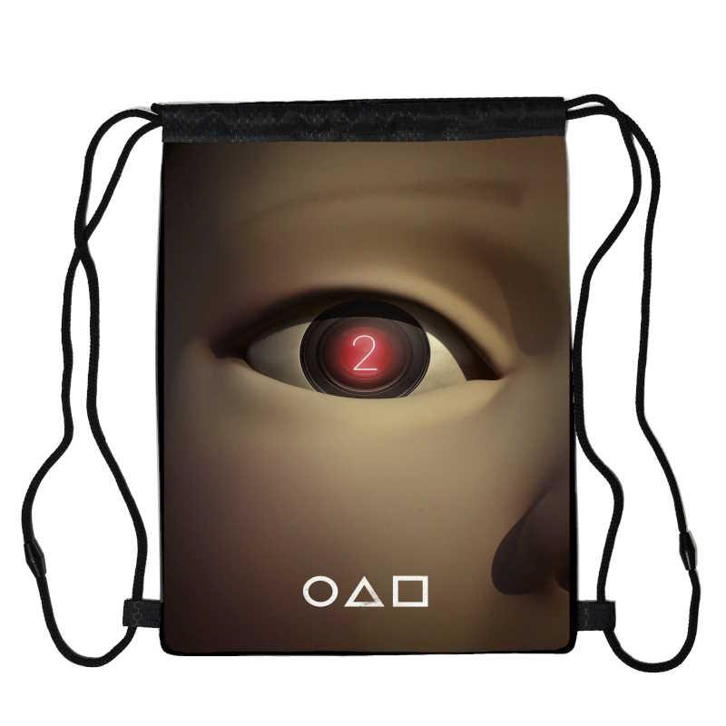 Сумка для взуття Гра в кальмара (Squid Game 004), 410 х 300 мм, фото 1