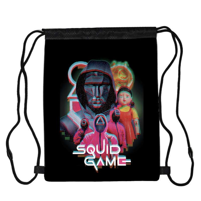 Сумка для взуття Гра в кальмара (Squid Game 008), 410 х 300 мм, фото 1