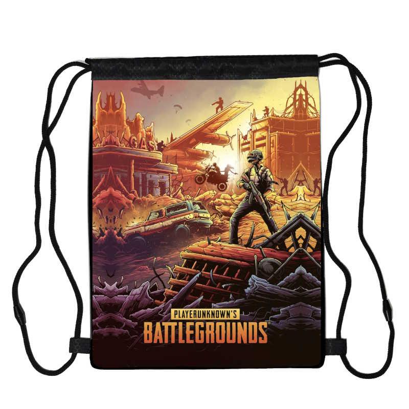 Сумка для взуття ПУБГ Батграундс (PUBG Battlegrounds 002), 410 х 300 мм, фото 1