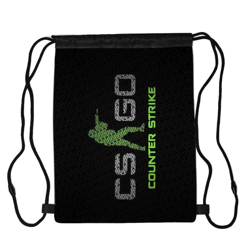 Сумка для обуви Контр Страйк CS GO (Counter Strike 003), 410 х 300 мм, фото 1