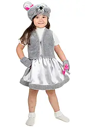 Карнавальний костюм Мишеня (дівчинка) №1, розміри 1, 2, 3