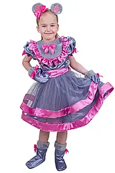 Карнавальний костюм Мишеня (дівчинка) №3, розміри 1, 2