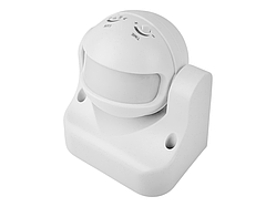 Датчик руху мікрохвильовий 360° білий 110-240V (2 ручки регулювання) LM6403 Лємансо