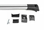 Перемички на рейлінги без ключа Flybar V1 (2 шт) до 110 см, Чорний для Toyota Rav 4 2013-2018 рр, фото 5