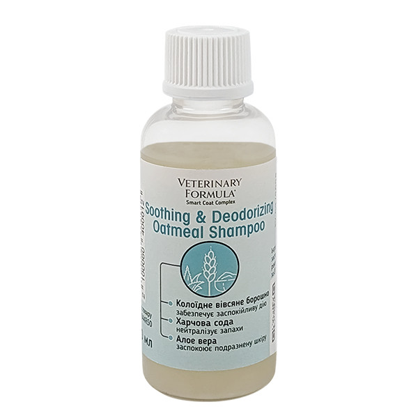Veterinary Formula SCC Soothing & Deodorizing Oatmeal Shampoo ВЕТЕРИНАРНА ФОРМУЛА ЗАСПОКІЙЛИВИЙ І ДЕЗОДОРУВАЛЬНИЙ шампунь для, фото 1