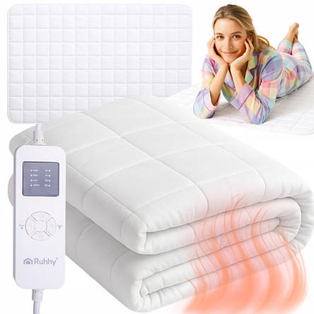 Наматрацник із підігрівом 190x80 Ruhhy 26222 9 рівнів нагрівання, фото 1