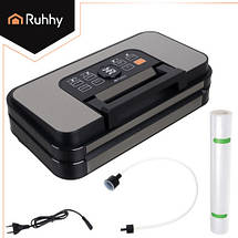 Вакууматор професійний з ножем Ruhhy 24757 вакуумний пакувальник 125 Вт, фото 5