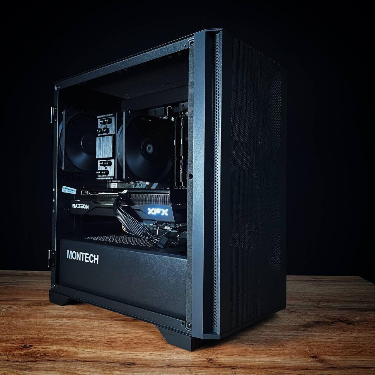 Під замовлення новий ПК Montech Air 100 Lite MT| Ryzen 5 7500F| 32 GB RAM| 1000 GB SSD| Radeon RX 9060 XT 16GB