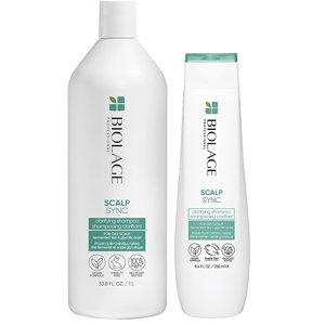 Очисний шампунь для схильної до жирності шкіри голови та волосся Biolage Scalp Sync Clarifyng Shampoo 400 мл, фото 1
