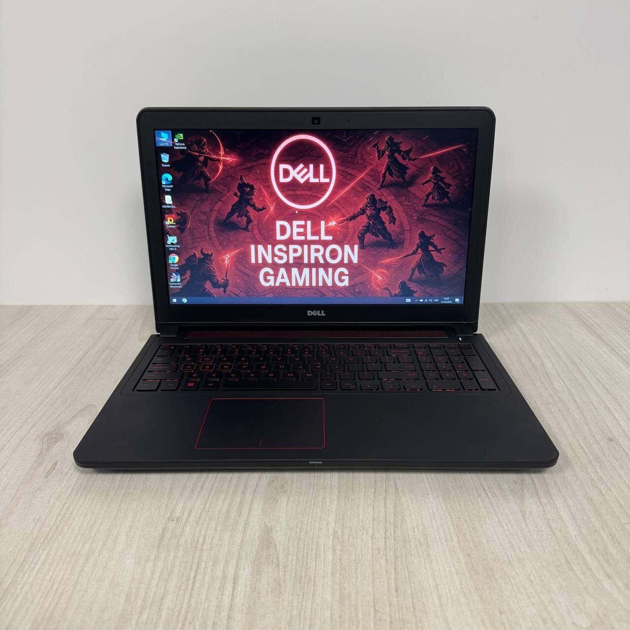 Б/в Ігровий ноутбук Dell Inspiron 15 Gaming 5577 15.6" 1920x1080| i5-7300HQ| 8GB RAM| 128GB SSD+1000GB HDD| GTX 1050 4GB