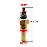 1/8 NPT датчик температури води та олії / 10 мм універсальний автомобільний датчик / датчик температури води, фото 3