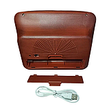 Новорічний музичний нічник XMAS WDL-24034B «Рітро телевізор», фото 5