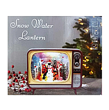 Новорічний музичний нічник XMAS WDL-24034B «Рітро телевізор», фото 6