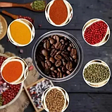 Електрична кавомолка Domotec MS-7114 200 Вт неіржавка сталь, фото 7