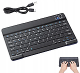 Клавіатура з мишкою Keyboard set AND 5370 для планшета телефона Bluetooth iPad iPhone Android Type-C Чорний, фото 2