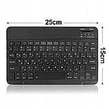 Клавіатура з мишкою Keyboard set AND 5370 для планшета телефона Bluetooth iPad iPhone Android Type-C Чорний, фото 5