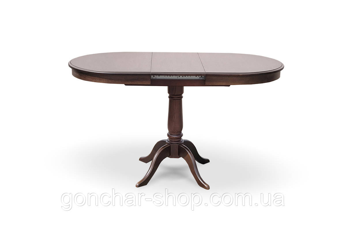 Стіл обідній Анжеліка ( 1000+300 )/680 горіх, фото 1