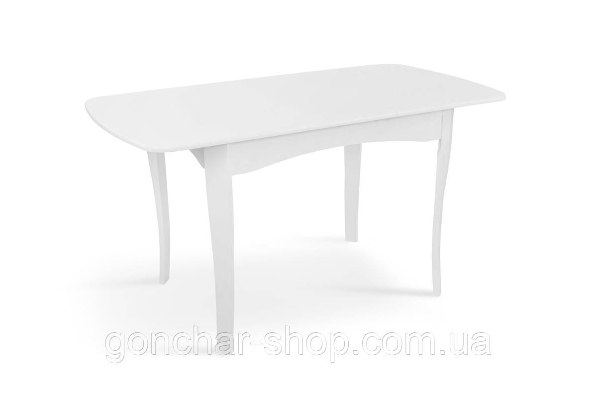 Стіл обідній Челсі (1080+320)*730, білий, фото 1