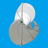 Вертикальний вітрогенератор 1 кВт/48 Вт 1,8×0,65 м 45 кг, фото 4