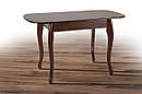 Стіл обідній Кантрі (930+300)*670, горіх темн., фото 3